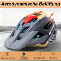 KINGBIKE NTA-8776 E-MTB kerékpáros sisak kameratalappal és állítható napellenzővel 2