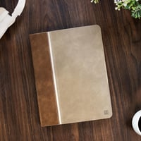 Puzdro na iPad KingBlanc (A16) 11. generácia 11 palcov 2025 a 10. generácia 10,9 palca 2022 – béžové, knižkové puzdro z vegánskej kože, držiak na ceruzku, nastaviteľné 3