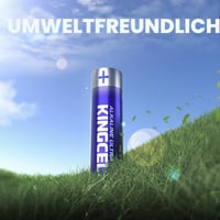 KINGCELL AAA Alkalické batérie 24 ks, Maximum Power, 10-ročná životnosť, dlhotrvajúci výkon, do svietidiel, mikrofónov, diaľkových ovládačov a detských hračiek 7