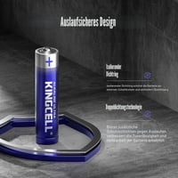 KINGCELL AAA Alkalické batérie 24 ks, Maximum Power, 10-ročná životnosť, dlhotrvajúci výkon, do svietidiel, mikrofónov, diaľkových ovládačov a detských hračiek 4