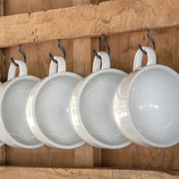 KINGLAKE 12 bucăți cârlige cu șurub pentru tavan, din oțel acoperit cu plastic, negru, pentru agățat 8
