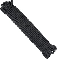 KINGLAKE 6mm Paracord Kötél Fekete 30m Nylon Kötél Kempinghez Kerthez 1