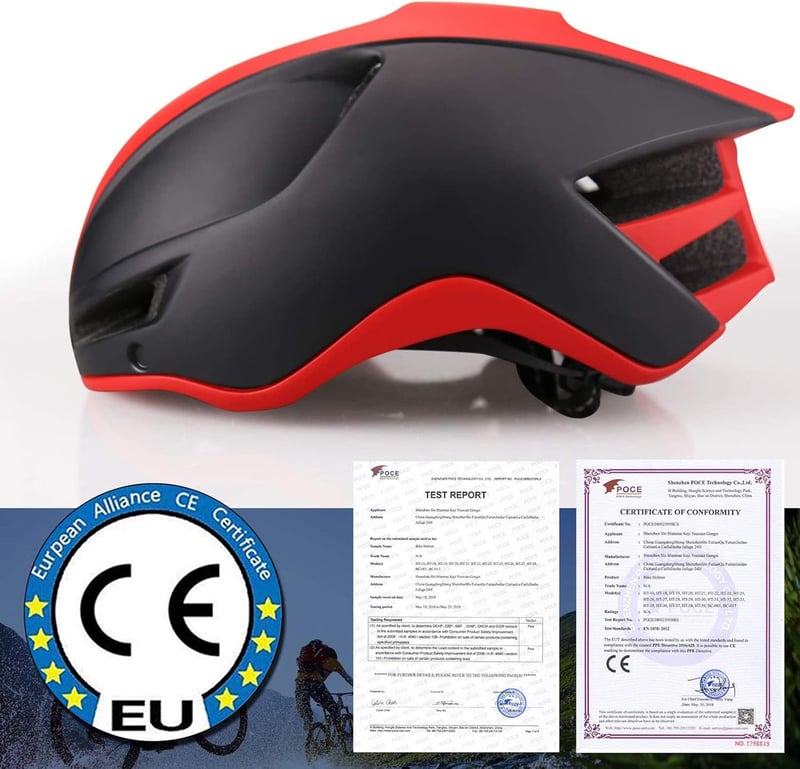 KINGLEAD kerékpáros sisak férfi női levehető napellenzővel USB lámpa 57-62cm