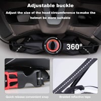 KINGLEAD Kerékpáros Sisak Levehető Mágneses Napellenzővel - USB Világítás, Mosható Bélés, 57-62cm, Unisex MTB Bukósisak - Black-Titan 7