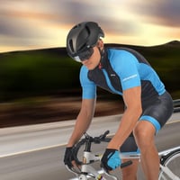KINGLEAD Kerékpáros Sisak Levehető Mágneses Napellenzővel - USB Világítás, Mosható Bélés, 57-62cm, Unisex MTB Bukósisak - Black-Titan 6