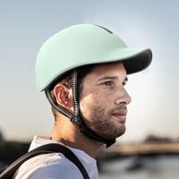 Cască de ciclism KINGLEAD Urban Commuter pentru bărbați și femei - Cască reglabilă pentru oraș și trekking - 55-60 cm - Alb - Mărimea XL 8