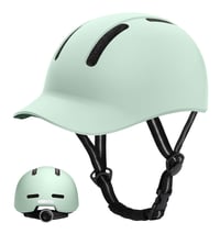Cască de ciclism KINGLEAD Urban Commuter pentru bărbați și femei - Cască reglabilă pentru oraș și trekking - 55-60 cm - Alb - Mărimea XL 1