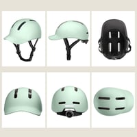 Cască de ciclism KINGLEAD Urban Commuter pentru bărbați și femei - Cască reglabilă pentru oraș și trekking - 55-60 cm - Alb - Mărimea XL 10
