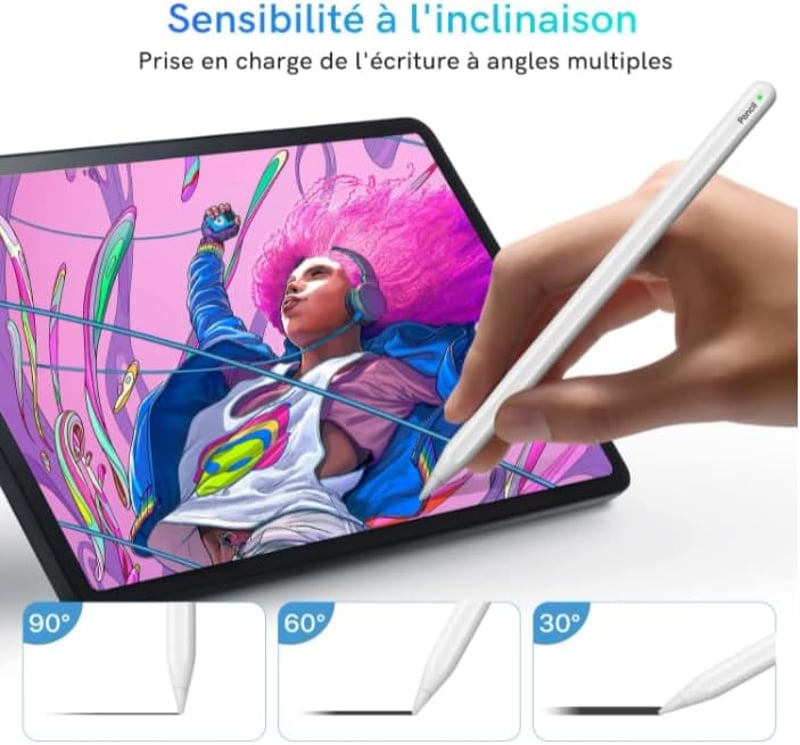 Kingone Charge Mágneses Stylus iPad Pro 12.9 11 Air Mini Tenyérvédelem
