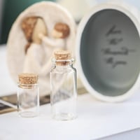 Kingrol 100 db 10 ml Mini Üveg Palack Parafa Dugóval Kívánságüveg Fűszertartó Esküvő Parti Dekoráció 6
