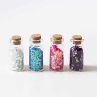 Kingrol 100 db 10 ml Mini Üveg Palack Parafa Dugóval Kívánságüveg Fűszertartó Esküvő Parti Dekoráció 5