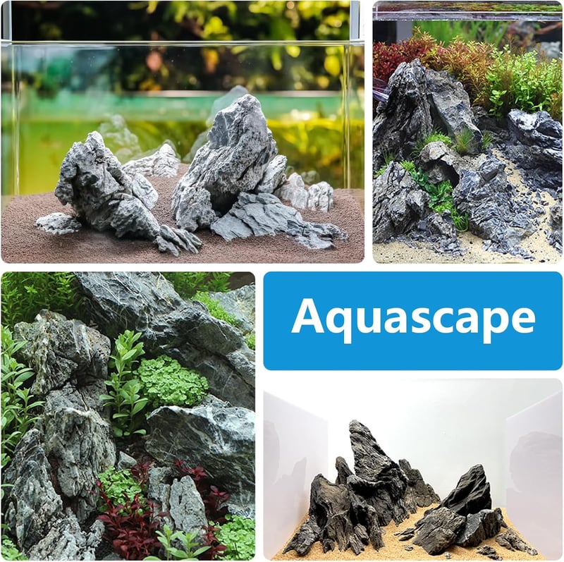 KINGRUI Seiryu Rock Dragon Stone 5kg akvárium kő akvaristák számára