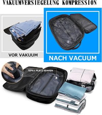 KINGSLONG 33L Vákuumos Utazó Hátizsák 17.3" Laptop Táska USB Csatlakozóval 4