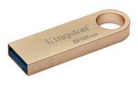 USB kľúč Kingston DataTraveler SE9 Gen 3 512GB USB 3.2 – Rýchlosť čítania 220MB/s – Zlaté kovové prevedenie 2