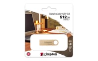 USB kľúč Kingston DataTraveler SE9 Gen 3 512GB USB 3.2 – Rýchlosť čítania 220MB/s – Zlaté kovové prevedenie 3