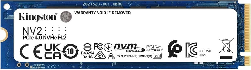 Kingston NV2 1TB NVMe SSD M.2 PCIe 4.0 belső merevlemez
