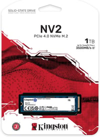 Kingston NV2 1TB NVMe SSD M.2 PCIe 4.0 belső merevlemez 3