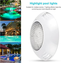 Kingwei RGBW 38W LED medence világítás IP68 vízálló távirányítóval 3