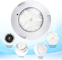 Kingwei RGBW 38W LED medence világítás IP68 vízálló távirányítóval 2