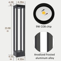 Kingwen LED kerti lámpa 9W 3000K IP65 60cm 4