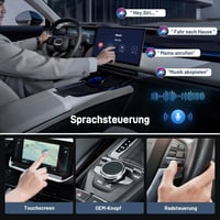 Kinhank Vezeték Nélküli CarPlay Adapter iPhone-hoz - Vezetékes Csatlakozás Átalakítása Wireless-re, BT5.2, 5.8G Wi-Fi, 2015+ Autókhoz, iOS 1 5