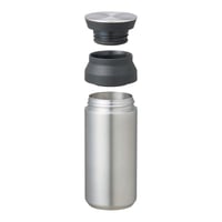 Cestovný termohrnček Kinto Travel Tumbler čierny 350 ml, dvojstenný izolačný pohár na cesty 2