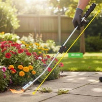 Plynový odstraňovač buriny Kinzo 80 cm, plynový horák s nastaviteľným plameňom, bezdrôtový horák na kameň a betón, použiteľný aj ako podpaľovač grilu 2