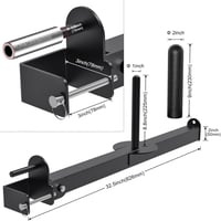 Kipika Belt Squat Lever Arm Attachment 2" és 3" Power Cage-hez Erőedzéshez 4