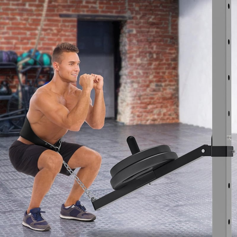 Kipika Belt Squat Lever Arm Attachment 2" és 3" Power Cage-hez Erőedzéshez