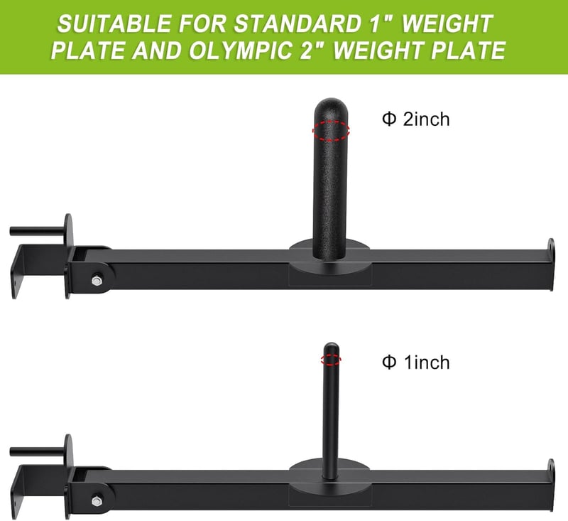 Kipika Belt Squat Lever Arm Attachment 2" és 3" Power Cage-hez Erőedzéshez