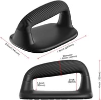 Kipika Fekvőtámasz Rudak - Ergonomikus Puha Műanyag Fogantyúk, Csúszásgátló Talppal, Izomfejlesztő Edzőeszköz, 2 db-os Szett 7