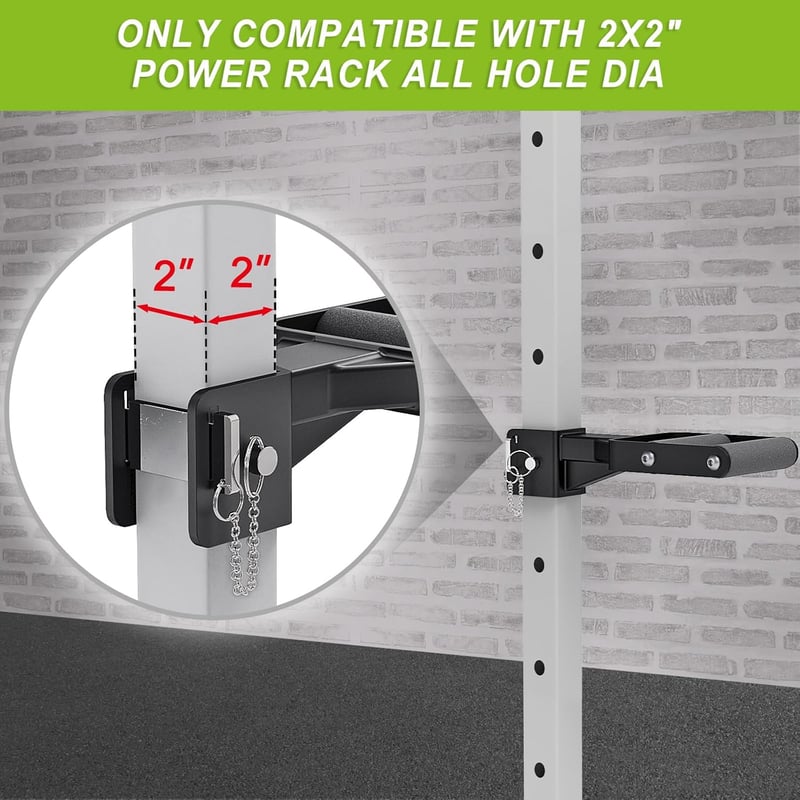 Kipika Multi-Grip Dip Bar Attachment 2" és 3" Power Rack-hez