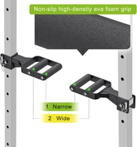 Kipika Multi-Grip Dip Bar Attachment 2" és 3" Power Rack-hez 8