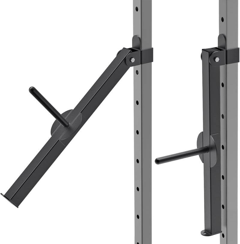 Kipika Övsegédes Guggolás Adapter 2"x2" és 3"x3" Erőkeretekhez - Kompatibilis 1" és 2" Súlytárcsákkal - Erőnléti Edzéshez