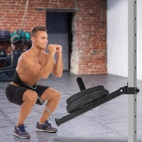 Kipika Övsegédes Guggolás Adapter 2"x2" és 3"x3" Erőkeretekhez - Kompatibilis 1" és 2" Súlytárcsákkal - Erőnléti Edzéshez 3