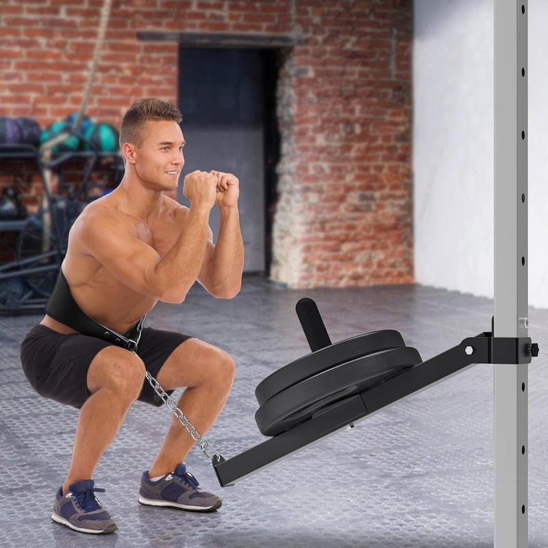 Kipika Övsegédes Guggolás Adapter 2"x2" és 3"x3" Erőkeretekhez - Kompatibilis 1" és 2" Súlytárcsákkal - Erőnléti Edzéshez