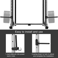 Kipika Súlytárcsa Tartó 2x2 és 3x3 Power Rack-hez - Kompakt Acél Kiegészítő Standard és Olimpiai Tárcsákhoz - 2 db-os Szett 7