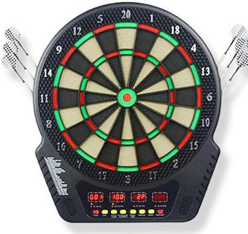 KIRJAUDU Elektronikus Darts Tábla LCD Kijelzővel Felnőtteknek