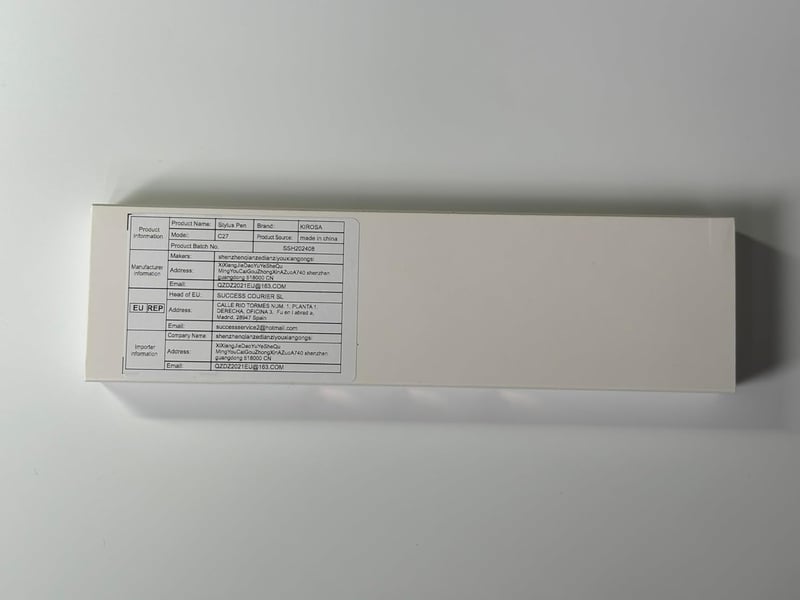KIROSA Pencil 2nd Gen iPad stylus USB-C töltéssel, tilt érzékelés, pálmafelismerés
