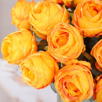 Kisflower Selyem Műrózsa Csomag - 10 db Sárga Hosszúszárú Művirág 52 cm, Élethű Dekoráció Esküvőre, Otthonba, Irodába 3