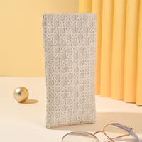 Kisstta 2db PU bőr szemüvegtok szett - puha, hordozható napszemüveg tartó unisex 6