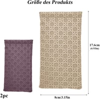 Kisstta 2db PU bőr szemüvegtok szett - puha, hordozható napszemüveg tartó unisex 2