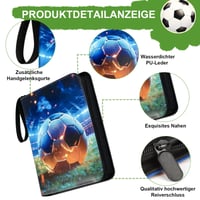 Futbalový album na kartičky Kisstta – 50-stranový zberateľský album so 400 priehradkami na futbalové kartičky 4