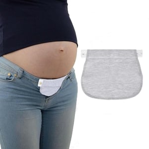 Kisstta terhességi nadrágbővítő rugalmas derékbővítő - szürke - 3XL méret