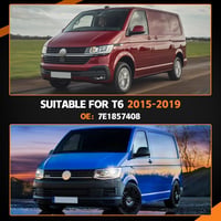 Kistrba Jobb Oldali Visszapillantó Tükör VW T6 2015-2019 Modellekhez - Elektromos, Fűthető, Konvex Üveggel, OEM 7E1857408 Kompatibilis 2
