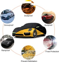 Kistrba Vízálló Autótakaró Porsche 911-hez (991/992/996/997), Ajtócsatornás Garázstakaró 5