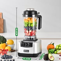Kitchen in the box 1500W Turmixgép 2L Kapacitás 8 Pengés Keverő Állítható Sebességgel 5