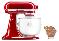 Nadstavec na výrobu zmrzliny KitchenAid 5KICA0WH pre kuchynské roboty - 1,9 l 2