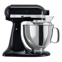 Kuchynský robot KitchenAid Artisan 5KSM175PSEOB 4,8 l, Onyx Black, antikorová misa, miesič cesta s 5 nadstavcami 1