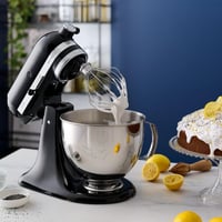 Kuchynský robot KitchenAid Artisan 5KSM175PSEOB 4,8 l, Onyx Black, antikorová misa, miesič cesta s 5 nadstavcami 4